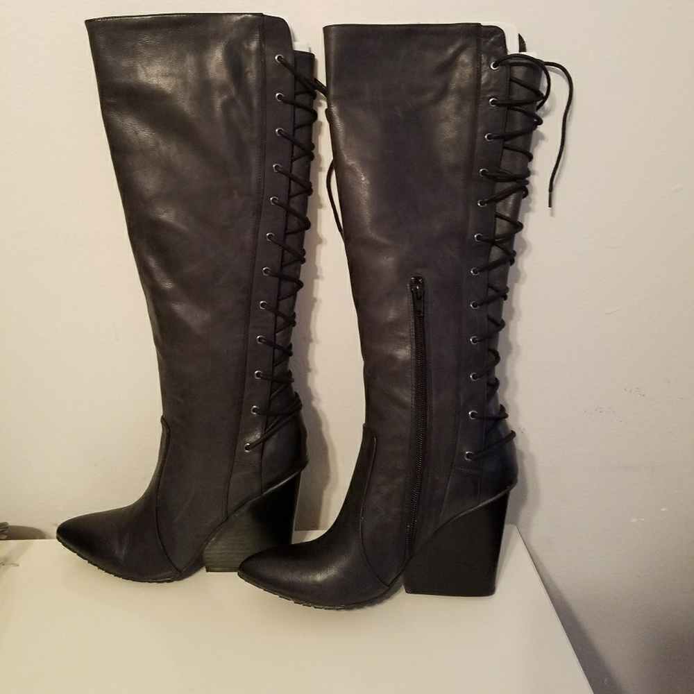 Isola Almira Tall Boots - Black - Picture 3 of 3